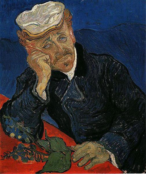 Vincent Van Gogh Portrait of Doctor Gachet